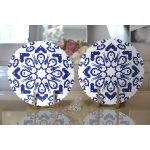 Realhomes Özel Tasarım Dijital Baskılı Modern 2'li Yuvarlak Servis Altlığı - Supla Realhomes