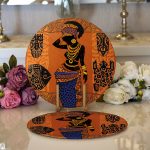 Realhomes Özel Tasarım Dijital Baskılı Modern 2'li Yuvarlak Servis Altlığı - Supla Realhomes