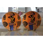 Realhomes Özel Tasarım Dijital Baskılı Modern 2'li Yuvarlak Servis Altlığı - Supla Realhomes