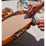 - Supla2li-6076-Gorsel4 - Realhomes Realhomes Özel Tasarım Dijital Baskılı Modern 2'li Yuvarlak Servis Altlığı - Supla Realhomes