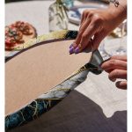 Realhomes Özel Tasarım Dijital Baskılı Modern 2'li Yuvarlak Servis Altlığı - Supla Realhomes