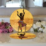 - Supla2li-6194-Gorsel3 - Realhomes Realhomes Özel Tasarım Dijital Baskılı Modern 2'li Yuvarlak Servis Altlığı - Supla Realhomes