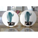 - Supla2li-6245-Gorsel2 - Realhomes Realhomes Özel Tasarım Dijital Baskılı Modern 2'li Yuvarlak Servis Altlığı - Supla Realhomes