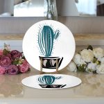 - Supla2li-6245-Gorsel3 - Realhomes Realhomes Özel Tasarım Dijital Baskılı Modern 2'li Yuvarlak Servis Altlığı - Supla Realhomes