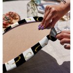 Realhomes Özel Tasarım Dijital Baskılı Modern 2'li Yuvarlak Servis Altlığı - Supla Realhomes