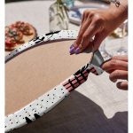 Realhomes Özel Tasarım Dijital Baskılı Modern 2'li Yuvarlak Servis Altlığı - Supla Realhomes