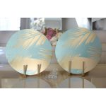 - Supla2li-6768-Gorsel2 - Realhomes  Realhomes Özel Tasarım Dijital Baskılı Modern 2'li Yuvarlak Servis Altlığı - Supla Realhomes