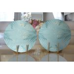 Realhomes Özel Tasarım Dijital Baskılı Modern 2'li Yuvarlak Servis Altlığı - Supla Realhomes