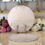 - Supla2li-7015-Gorsel1 - Realhomes Realhomes Açık Pembe Renkli Gradyan Desenli Dijital Baskılı Modern 2'li Yuvarlak Servis Altlığı - Supla Realhomes