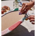 - Supla2li-7023-Gorsel4 - Realhomes Realhomes Sanatsal Modern Tasarımlı Dijital Baskılı Modern 2'li Yuvarlak Servis Altlığı - Supla Realhomes