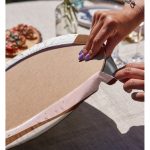 Realhomes Natura Temalı Boho Tasarımlı Dijital Baskılı Modern 2'li Yuvarlak Servis Altlığı - Supla Realhomes