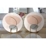 - Supla2li-7078-Gorsel2 - Realhomes Realhomes Renkli Onedraw Çizimli Dijital Baskılı Modern 2'li Yuvarlak Servis Altlığı - Supla Realhomes