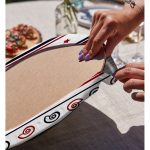 - Supla2li-7099-Gorsel4 - Realhomes  Realhomes Bordo Lacıvert Renklı Capa Dumen Temalı Dijital Baskılı Modern 2'li Yuvarlak Servis Altlığı - Supla Realhomes