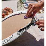 Realhomes Fashion Girl Dijital Baskılı Modern 2'li Yuvarlak Servis Altlığı - Supla Realhomes