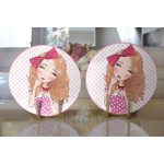 - Supla2li-716-Gorsel2 - Realhomes Realhomes Fashion Girl Dijital Baskılı Modern 2'li Yuvarlak Servis Altlığı - Supla Realhomes