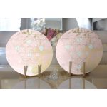 - Supla2li-7198-Gorsel2 - Realhomes Realhomes Renkli Zemin Üzerinde Üçgen Desenli Dijital Baskılı Modern 2'li Yuvarlak Servis Altlığı - Supla Realhomes