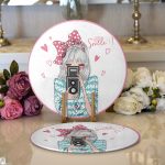 - Supla2li-720-Gorsel1 - Realhomes Realhomes Fashion Girl Dijital Baskılı Modern 2'li Yuvarlak Servis Altlığı - Supla Realhomes