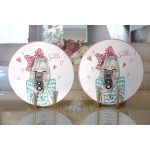 - Supla2li-720-Gorsel2 - Realhomes Realhomes Fashion Girl Dijital Baskılı Modern 2'li Yuvarlak Servis Altlığı - Supla Realhomes