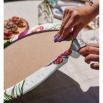 - Supla2li-738-Gorsel4 - Realhomes Realhomes Flamingo Desen Dijital Baskılı Modern 2'li Yuvarlak Servis Altlığı - Supla Realhomes