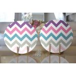 - Supla2li-753-Gorsel2 - Realhomes Realhomes Zigzag Desen Dijital Baskılı Modern 2'li Yuvarlak Servis Altlığı - Supla Realhomes