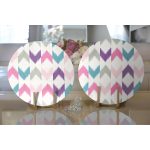 - Supla2li-756-Gorsel2 - Realhomes Realhomes Dijital Baskılı Modern 2'li Yuvarlak Servis Altlığı - Supla Realhomes