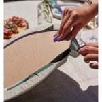 - Supla2li-7581-Gorsel4 - Realhomes Realhomes Pastel Renkli Yaprak Motifli Dijital Baskılı Modern 2'li Yuvarlak Servis Altlığı - Supla Realhomes