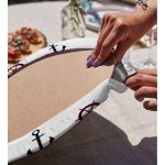 - Supla2li-7640-Gorsel4 - Realhomes  Realhomes Beyaz Zeminli Renkli Çapa Desenli Dijital Baskılı Modern 2'li Yuvarlak Servis Altlığı - Supla Realhomes