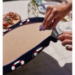 - Supla2li-7645-Gorsel4 - Realhomes Realhomes Renkli Zeminli Geometrik Çizimli Dijital Baskılı Modern 2'li Yuvarlak Servis Altlığı - Supla Realhomes