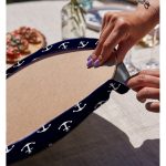 - Supla2li-7724-Gorsel4 - Realhomes Realhomes Renkli Zeminli Beyaz Çapa Desenli Dijital Baskılı Modern 2'li Yuvarlak Servis Altlığı - Supla Realhomes