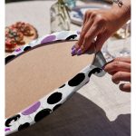 - Supla2li-7740-Gorsel4 - Realhomes Realhomes Beyaz Zeminli Renkli Yuvarlak Desenli Dijital Baskılı Modern 2'li Yuvarlak Servis Altlığı - Supla Realhomes