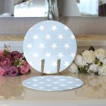 - Supla2li-778-Gorsel3 - Realhomes Realhomes Modern Yıldız Desenli Dijital Baskılı 2'li Yuvarlak Servis Altlığı - Supla Realhomes