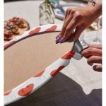 - Supla2li-786-Gorsel4 - Realhomes Realhomes Kalp Desen Dijital Baskılı Modern 2'li Yuvarlak Servis Altlığı - Supla Realhomes