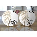 - Supla2li-7994-Gorsel2 - Realhomes Realhomes Beyaz Zemin Üzerinde Gold Detaylı Yaprak Desenli Modern 2'li Yuvarlak Servis Altlığı - Supla Realhomes