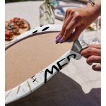 - Supla2li-7994-Gorsel4 - Realhomes Realhomes Beyaz Zemin Üzerinde Gold Detaylı Yaprak Desenli Modern 2'li Yuvarlak Servis Altlığı - Supla Realhomes