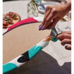 - Supla2li-8064-Gorsel4 - Realhomes Realhomes Beyaz Zemin Üzerinde Rengarenk Çiçek Desenli 2'li Yuvarlak Servis Altlığı - Supla Realhomes