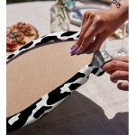 - Supla2li-8111-Gorsel4 - Realhomes Realhomes Renkli Zeminli Geometrik Desenli Dijital Baskılı Modern 2'li Yuvarlak Servis Altlığı - Supla Realhomes