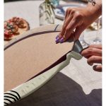 - Supla2li-8137-Gorsel4 - Realhomes Realhomes Pastel Zeminli Renkli Meyva Desenli Dijital Baskılı Modern 2'li Yuvarlak Servis Altlığı - Supla Realhomes