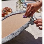 - Supla2li-8146-Gorsel4 - Realhomes Realhomes Beyaz Zemin Üzerinde Siyah Mermer Desenli 2'li Yuvarlak Servis Altlığı - Supla Realhomes