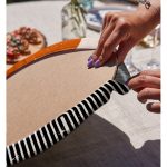 - Supla2li-8187-Gorsel4 - Realhomes Realhomes Renkli Zeminli Geometrik Desenli Dijital Baskılı Modern 2'li Yuvarlak Servis Altlığı - Supla Realhomes