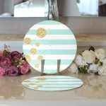 - Supla2li-8216-Gorsel3 - Realhomes Realhomes Beyaz Zemin Üzerinde Renkli Yatay Çizgili 2'li Yuvarlak Servis Altlığı - Supla Realhomes