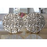 - Supla2li-8295-Gorsel2 - Realhomes Realhomes Beyaz Zemin Üzerinde Renkli Geometrik Desenli Dijital Baskılı Modern 2'li Yuvarlak Servis Altlığı - Supla Realhomes