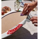 - Supla2li-840-Gorsel4 - Realhomes Realhomes Modern Geyik Desen Dijital Baskılı 2'li Yuvarlak Servis Altlığı - Supla Realhomes