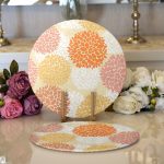 - Supla2li-843-Gorsel1 - Realhomes Realhomes Dijital Baskılı Modern 2'li Yuvarlak Servis Altlığı - Supla Realhomes