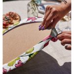 - Supla2li-8656-Gorsel4 - Realhomes Realhomes Beyaz Zemin Üzerinde Rengarenk Çiçek Desenli 2'li Yuvarlak Servis Altlığı - Supla Realhomes