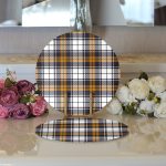 - Supla2li-8670-Gorsel3 - Realhomes  Realhomes Beyaz Zemin Üzerinde Renkli Ekose Desenli 2'li Yuvarlak Servis Altlığı - Supla Realhomes