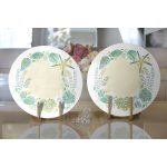 - Supla2li-8785-Gorsel2 - Realhomes  Realhomes Beyaz Zeminli Deniz Yıldızı Desenli Dijital Baskılı Modern 2'li Yuvarlak Servis Altlığı - Supla Realhomes