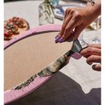 - Supla2li-8871-Gorsel4 - Realhomes Realhomes Renkli Zemin Üzerinde Kaktüs Desenli Dijital Baskılı Modern 2'li Yuvarlak Servis Altlığı - Supla Realhomes