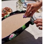 - Supla2li-8885-Gorsel4 - Realhomes Realhomes Siyah Zemin Üzerinde Kaktüs Desenli Dijital Baskılı Modern 2'li Yuvarlak Servis Altlığı - Supla Realhomes