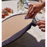 - Supla2li-8895-Gorsel4 - Realhomes Realhomes Renkli Geometrik Desenli Mermer Motifli Dijital Baskılı Modern 2'li Yuvarlak Servis Altlığı - Supla Realhomes