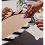 - Supla2li-8909-Gorsel4 - Realhomes Realhomes Renkli Geometrik Desenli Mermer Motifli Dijital Baskılı Modern 2'li Yuvarlak Servis Altlığı - Supla Realhomes